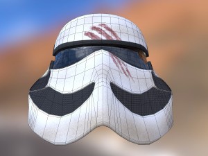 stromtrooper helmet - star wars - design 3Dモデル