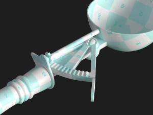 Ice Cream Scoop 001 3D Model