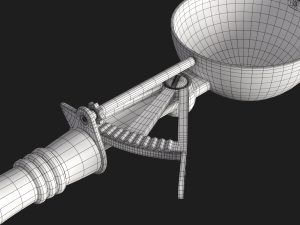 Ice Cream Scoop 001 3D Модель