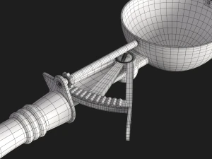 Ice Cream Scoop 001 3D Model