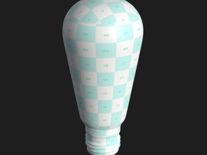 Vintage Light Bulb 001 Modello 3D