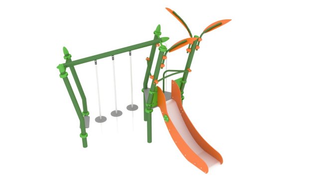 arbero fruit series playground set 3D मॉडल .c4d .max .obj .3ds .fbx .stl .blend 