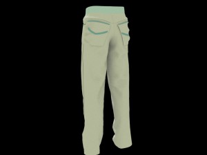 pants 3D 模型