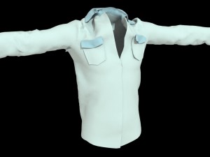 shirt 3D मॉडल