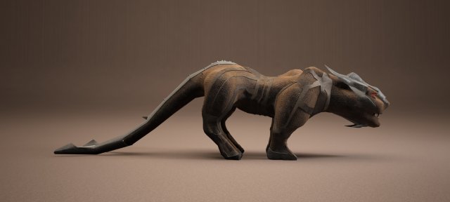 puma Model 3D .c4d .max .obj .3ds .fbx .stl .blend 