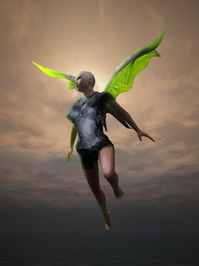 angels 3D Модель .c4d .max .obj .3ds .fbx .stl .blend 