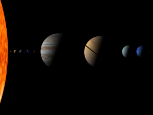 3d solar system planets and sun 3D Model