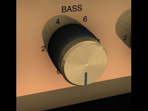 marshall guitar amp jtm45 3D Model