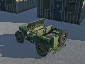 willys jeep army 3D Model