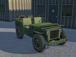 willys jeep army 3D Model