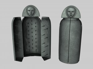 iron maiden torture device 3D 模型