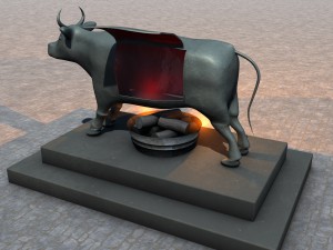 brazen bull torture device Modello 3D