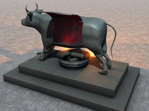 brazen bull torture device 3D Model