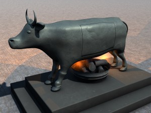 brazen bull torture device Modello 3D