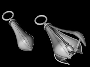 the pear of anguish torture device Model 3D