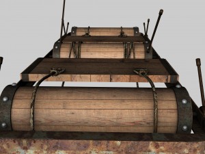the rack torture device 3D Model