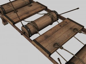 the rack torture device 3D Model