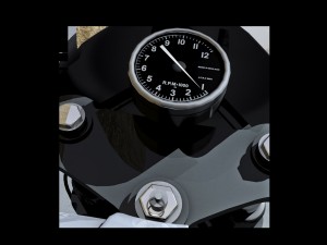 norton manx motorcycle Modelo 3D