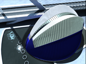 agora and bridge city of arts and science Modelo 3D