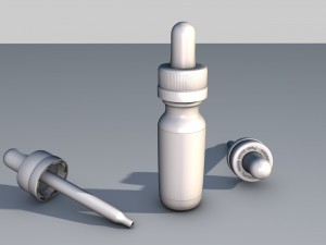 eye drop dropper bottle vape eliquid Modelo 3D