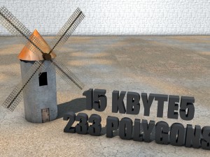 medieval low poly game pack buildings 3D Model
