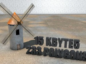 medieval low poly game pack buildings 3D Model