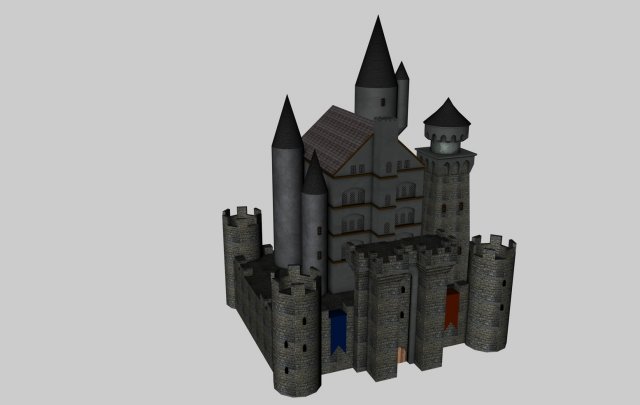 3D model Medieval Decoration Pack VR / AR / low-poly
