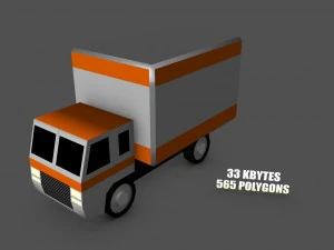 low poly game car pack 3D Model