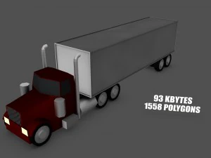 low poly game car pack 3D Model
