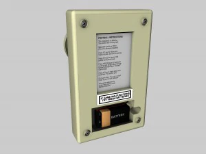 electronic football video game 3D Model