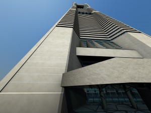 landmark tower yokohama 3D 模型