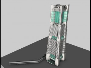 landmark tower yokohama 3D 模型
