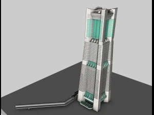 landmark tower yokohama 3D Model