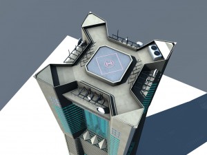 landmark tower yokohama 3D 模型
