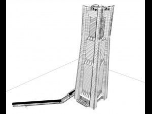 landmark tower yokohama 3D 模型