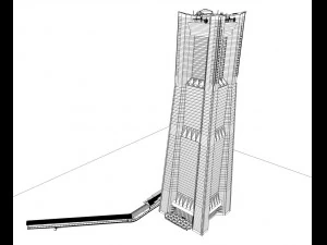 landmark tower yokohama 3D Model