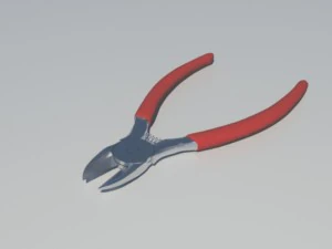 cutting pliers 3D Model