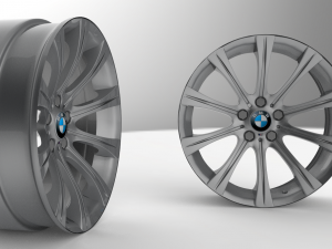 bmw wheel style 166 3D Model