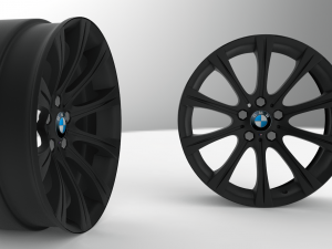 bmw wheel style 166 3D 모델