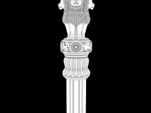 Pillars of ashoka 3D Model