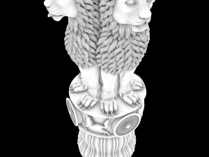 Pillars of ashoka 3D Model