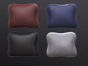 pillow pack game ready 3D Model