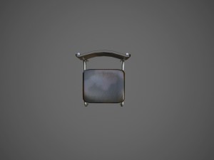 office-school chair 3D-Modell