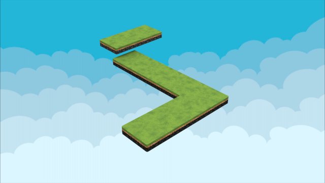 stylized modular platform pack Modèle 3D .c4d .max .obj .3ds .fbx .stl .blend 