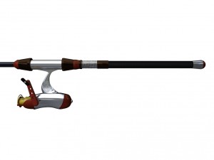 fishing rod 3D Модель