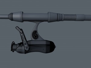 fishing rod 3D Модель