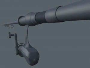 fishing rod 3D Model