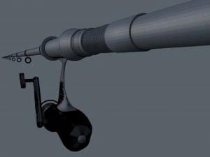 fishing rod 3D Model