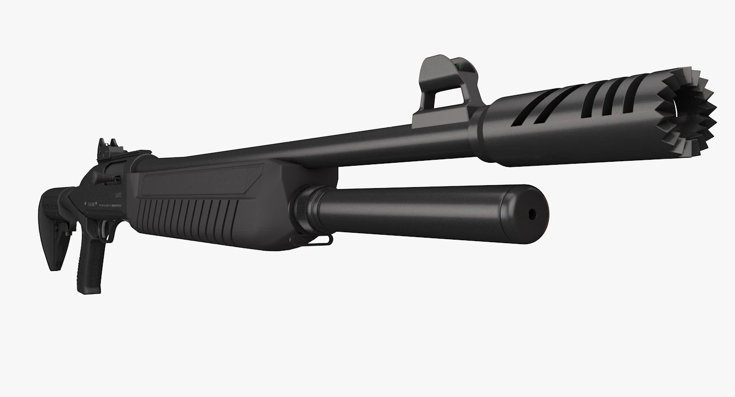 fabarm sat-8 3D Model .c4d .max .obj .3ds .fbx .stl .blend 