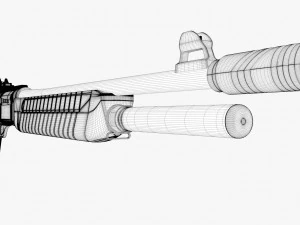 fabarm sat-8 3D Model